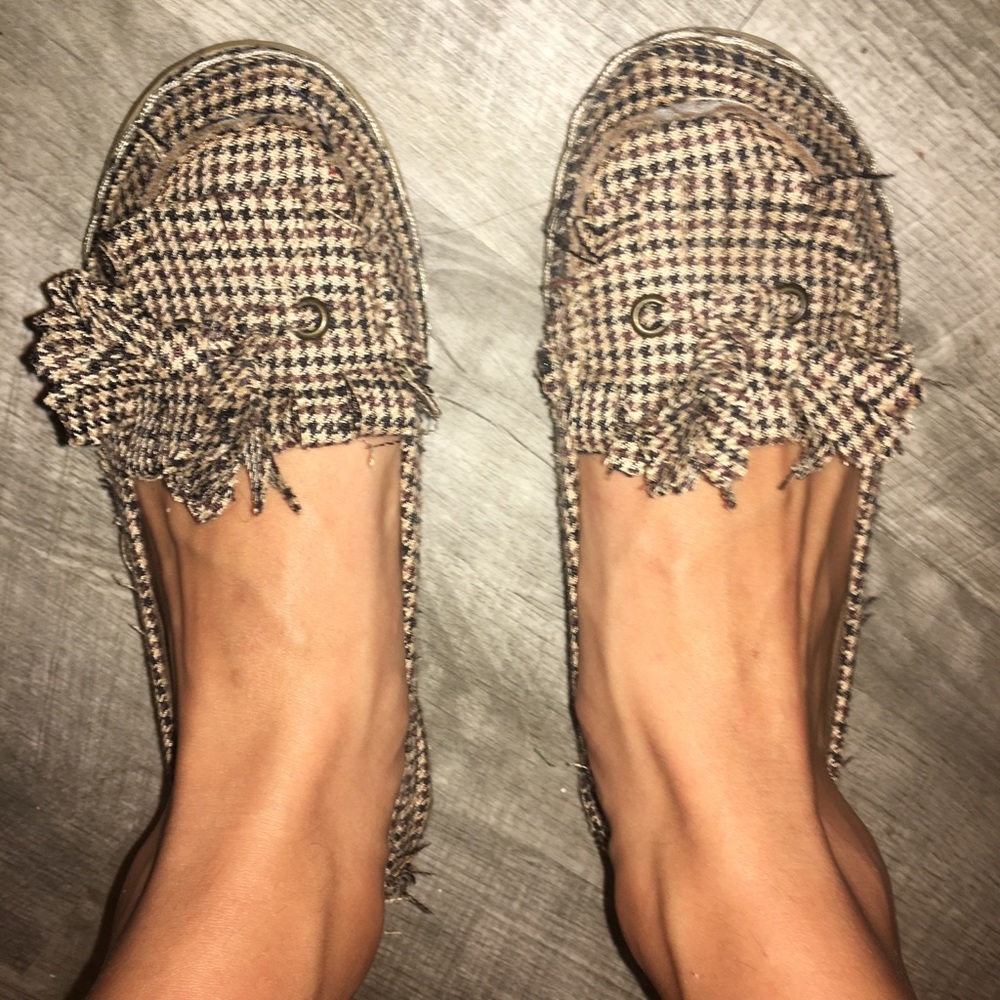 Hounds tooth shoes
